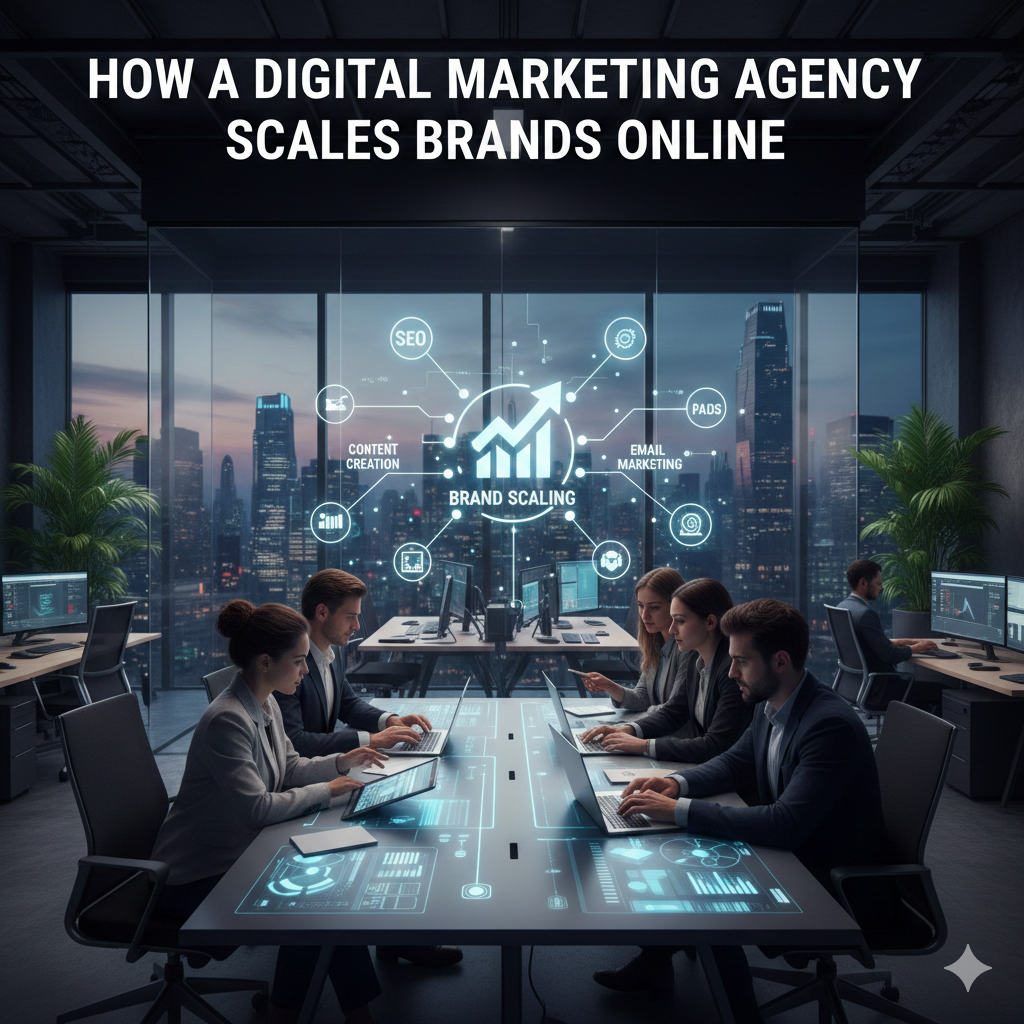 How a Digital Marketing Agency Scales Brands Online