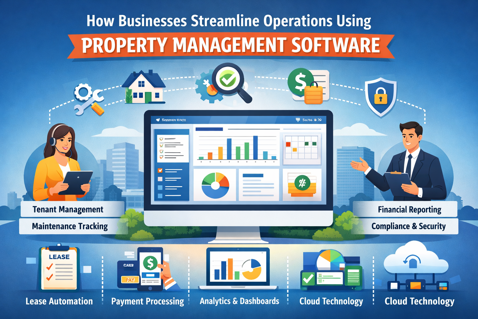 How businesses streamline operations using property systems