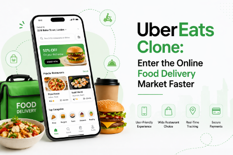 How an UberEats Clone Can Help You Enter the Online Food Delivery Market Faster