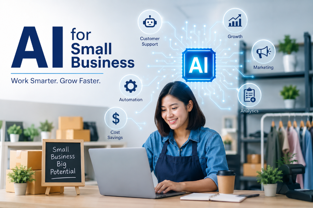 How Small Businesses Can Use AI Without a Big Budget