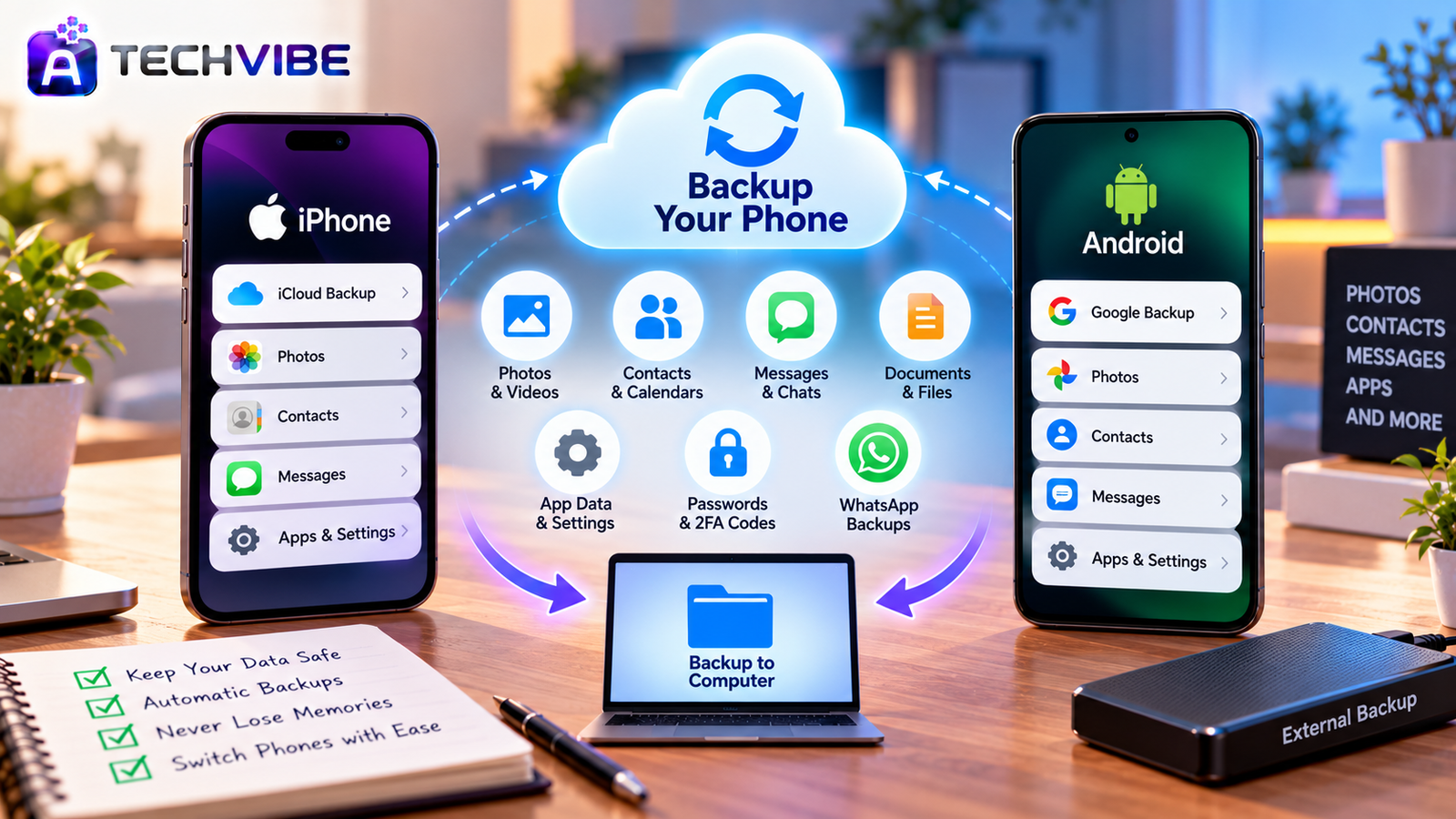 How to Back Up Your Phone the Right Way (Android and iPhone)