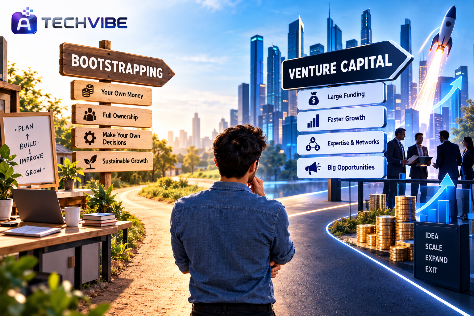 Bootstrapping vs Venture Capital: How Should Your Startup Grow?