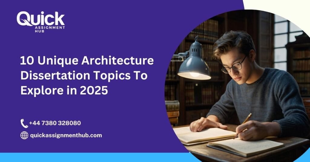 Architecture Dissertation Topics