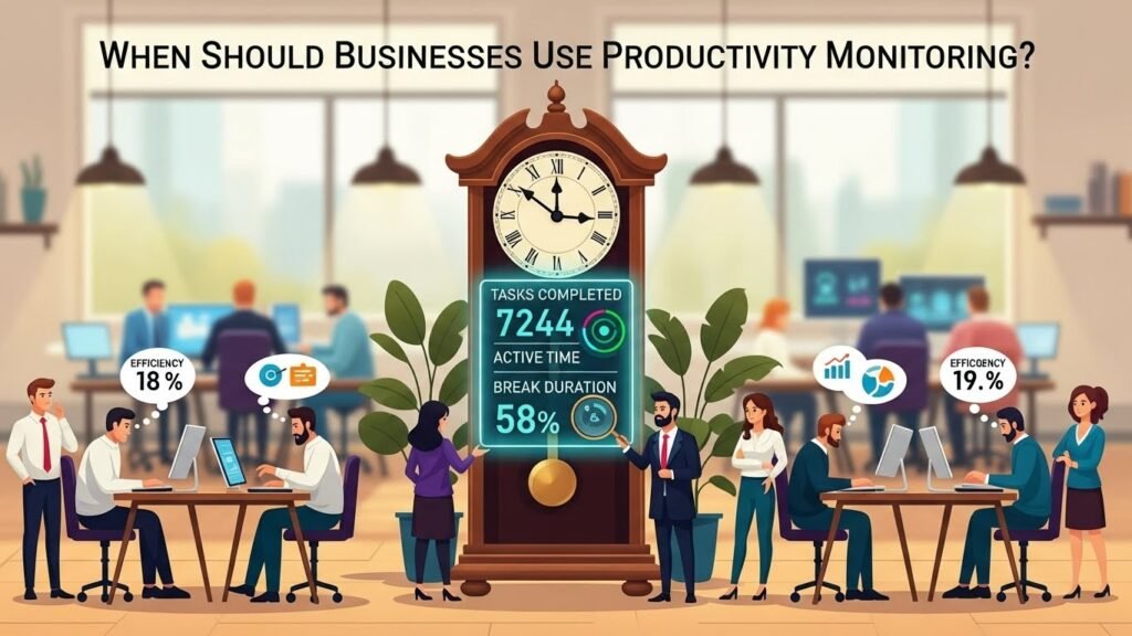 When Should Businesses Use Productivity Monitoring?