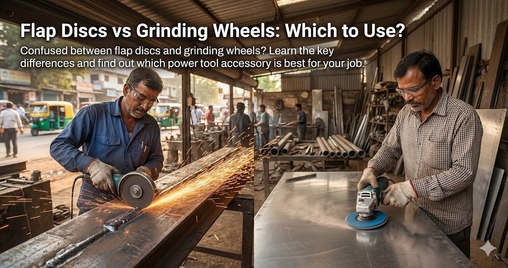 Flap Discs vs Grinding Wheels: When to Use Which Flap Discs vs Grinding Wheels: Which to Use?