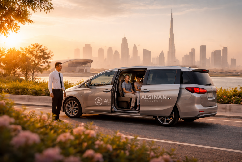 texi driver standing outside the car