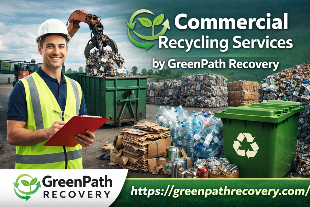 Commercial Recycling Services | Responsible & Efficient Solutions Commercial Recycling Services by GreenPath Recovery