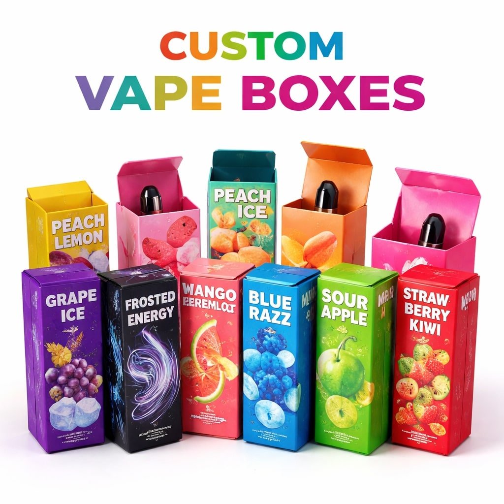 What Types of Custom Vape Boxes Are Best for Retail and Online Sales? Custom Vape Boxes