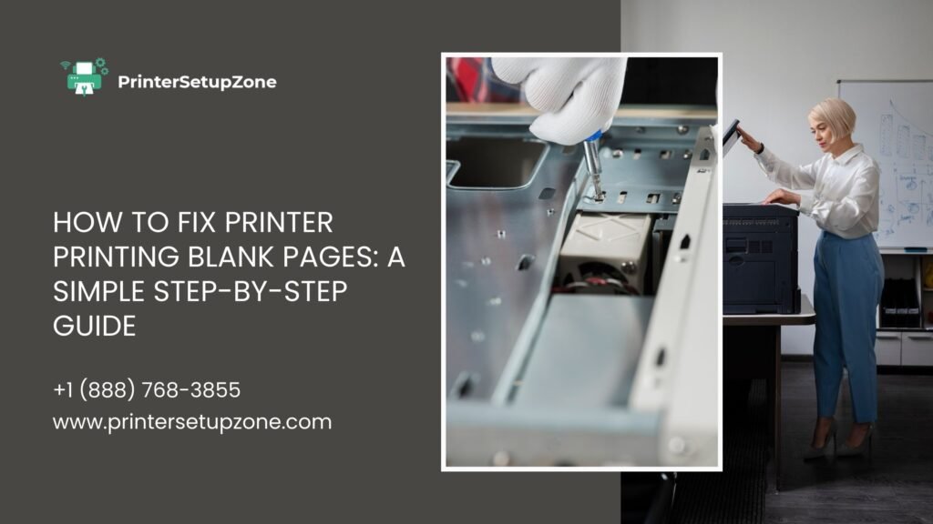How to Fix Printer Printing Blank Pages
