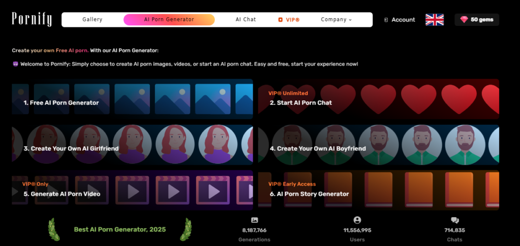 Pornify Unveils Advanced AI Platform for Personalized Adult Entertainment Pornify