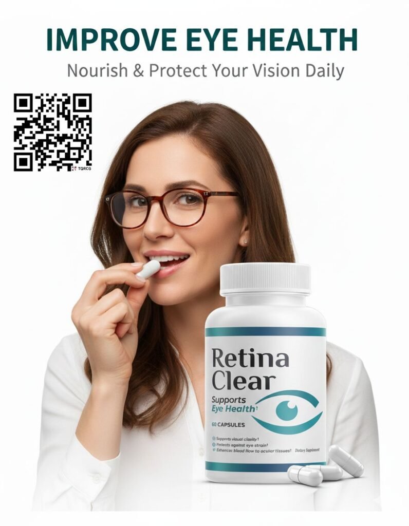 RetinaClear Formula to Support Strong, Healthy Vision Naturally RetinaClear