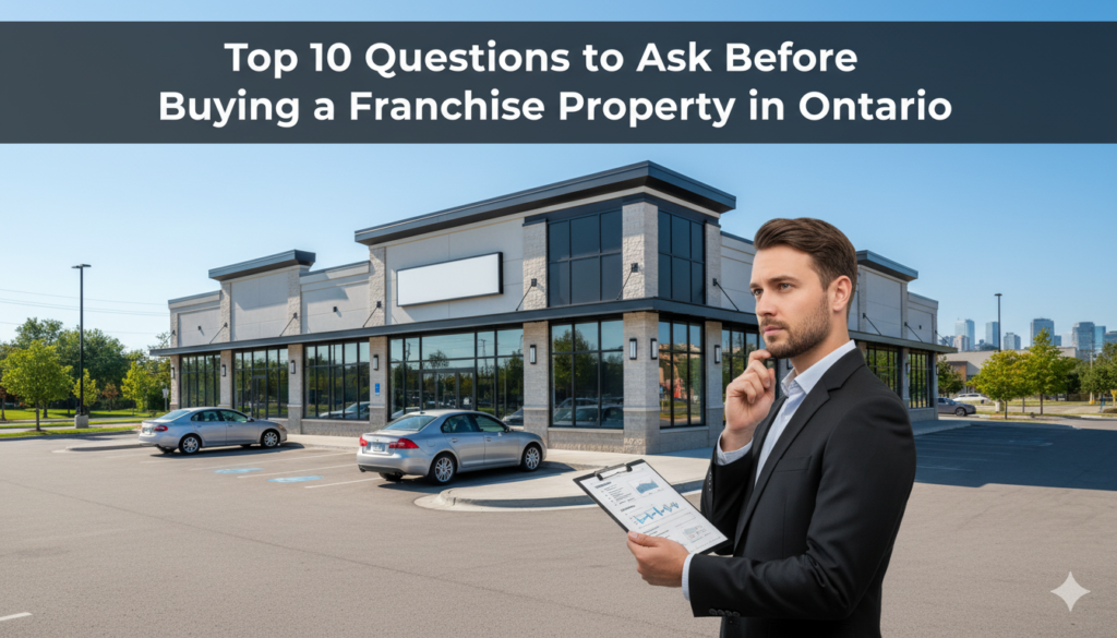 Top 10 Questions to Ask Before Buying a Franchise Property in Ontario franchise property for sale in Ontario