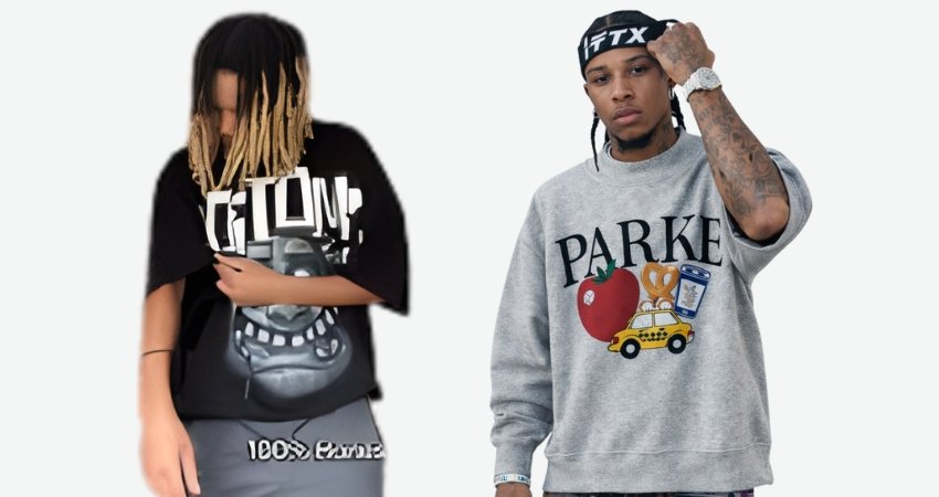 Mixed Emotion and Parke Sweatshirt Happy New Year Vibes Mixed Emotion and Parke Sweatshirt