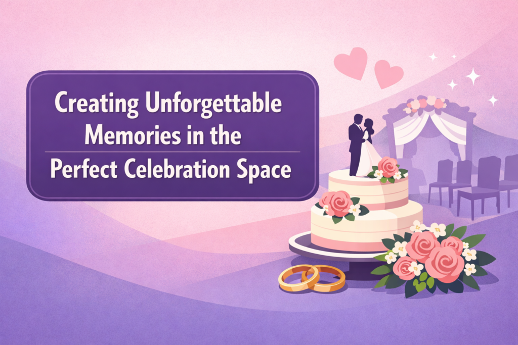 Creating Unforgettable Memories in the Perfect Celebration Space