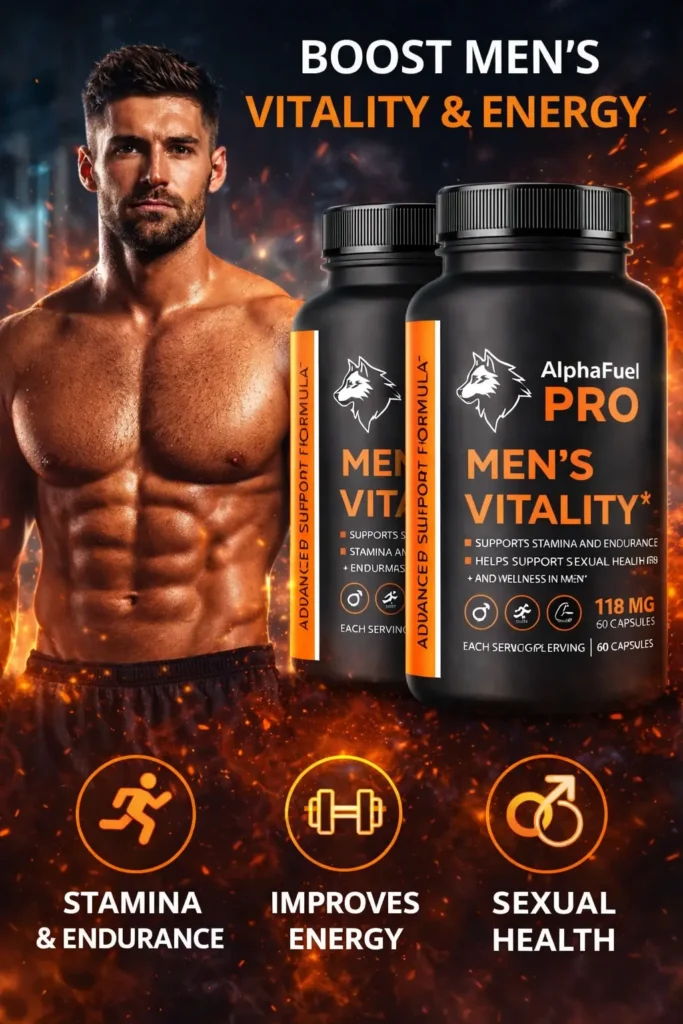 AlphaFuel Pro™ – Natural Energy, Strength & Male Vitality Support Formula AlphaFuel Pro