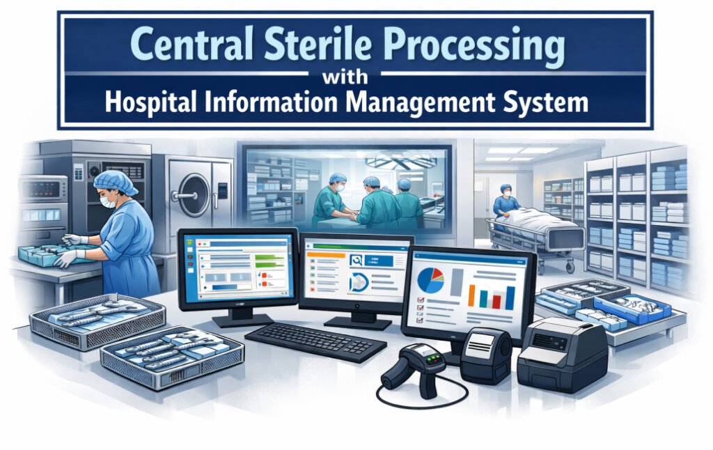 Central Sterile Processing with Hospital Information Management System