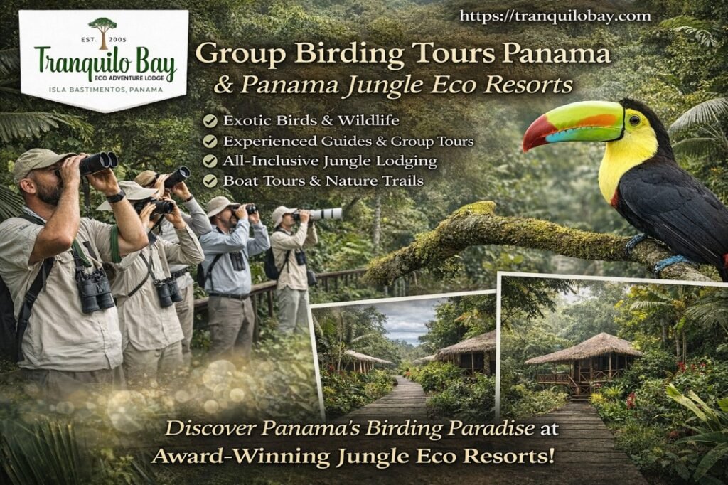 group birding tour panama & panama jungle eco resorts & group booking wildlife tour panama