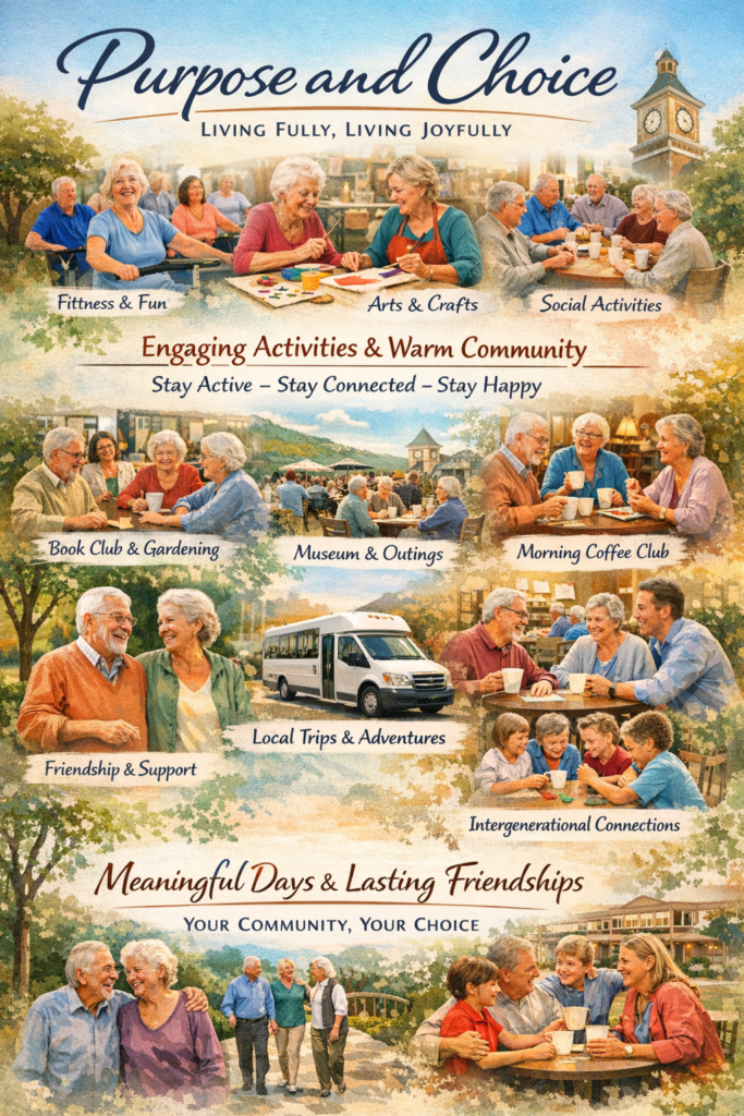 Why Our Independent Living is the Top Spot for Good Friends and Busy Days Independent Living