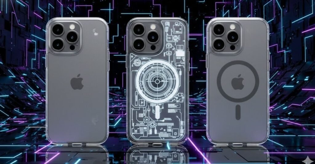 anti yellow clear case