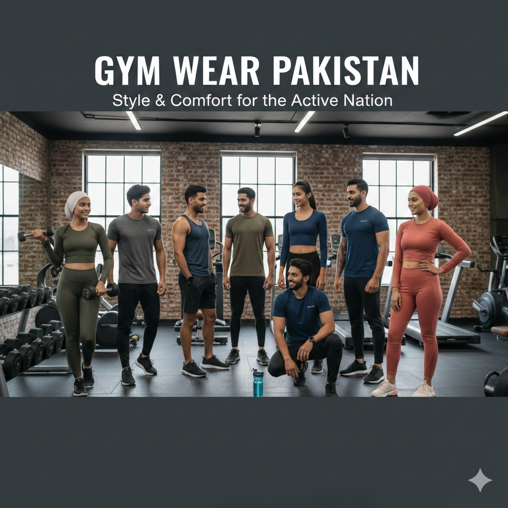 Why Is Gym Wear in Pakistan Gaining Popularity? gym wear pakistan