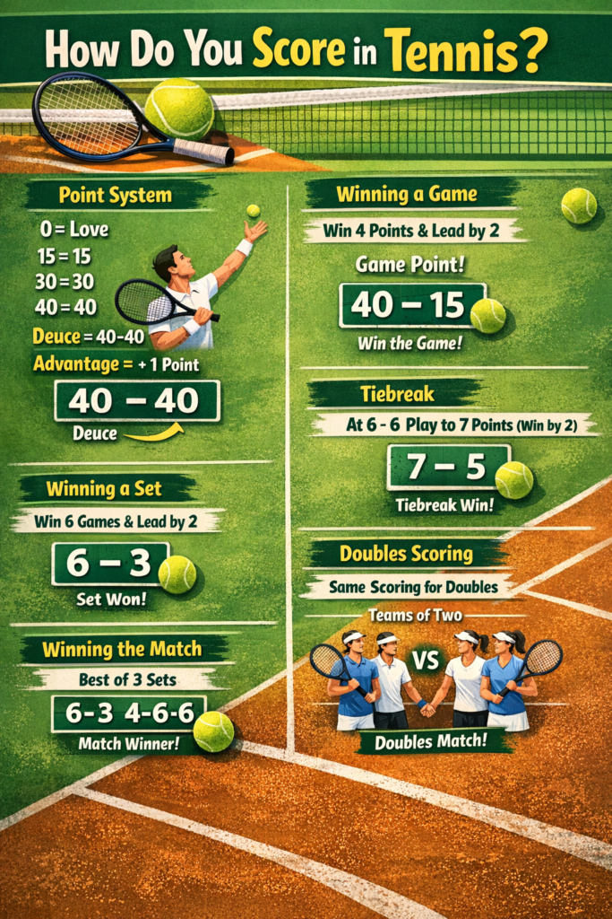 How Do You Score in Tennis