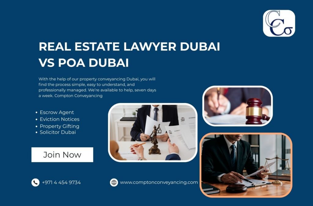 Real estate lawyer Dubai,POA Dubai