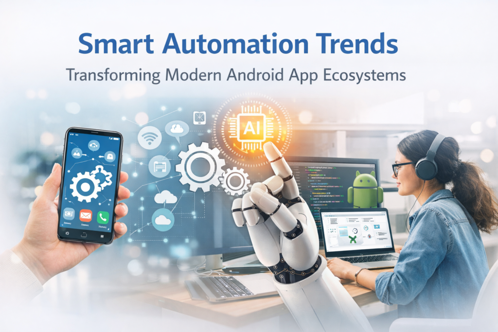 Smart Automation Trends Transforming Modern Android App Ecosystems
