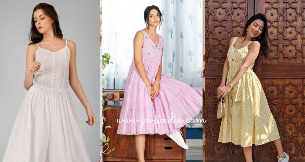 Summer dressing for women Fresh designs of the new season JOVI India