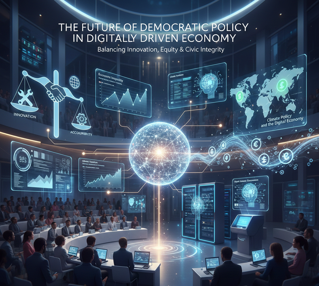 The Future of Democratic Policy in a Digitally Driven Economy The Future of Democratic Policy in a Digitally Driven Economy