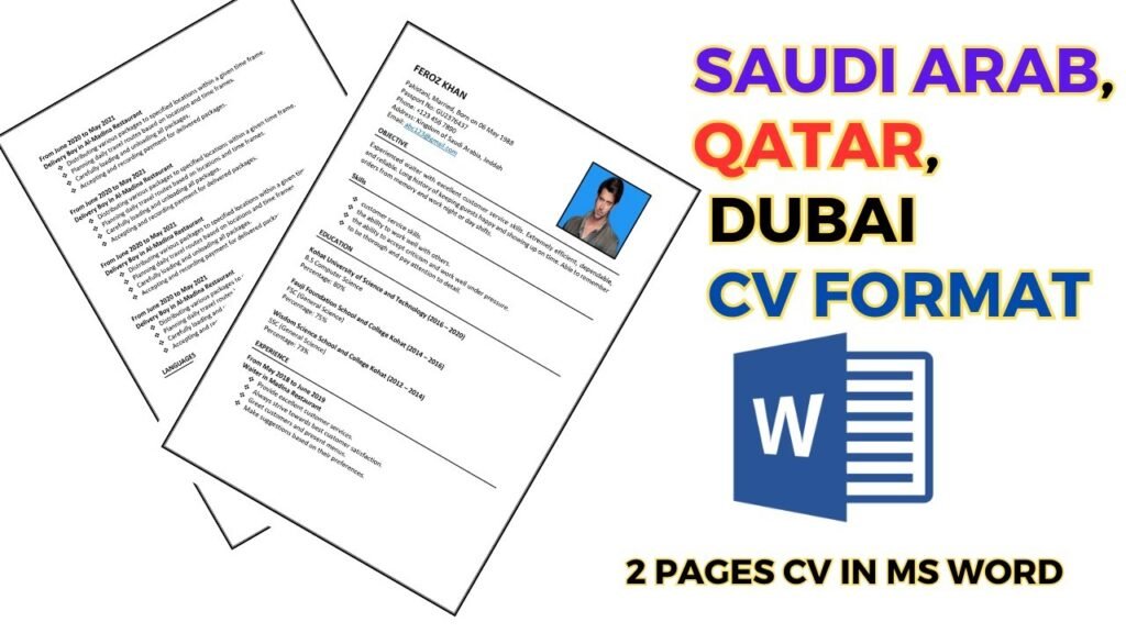 How to Make a CV Quickly in Dubai