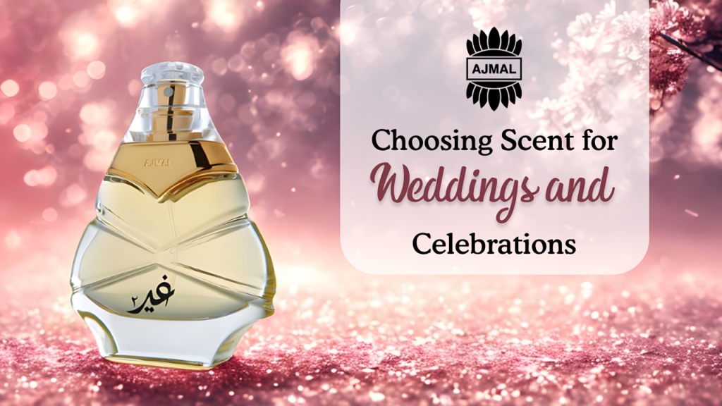 Choosing Scent for Weddings and Celebrations wedding perfumes