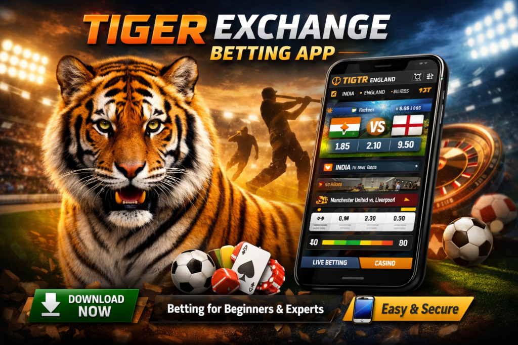 TigerExch Pro Modern Betting App with Live Features