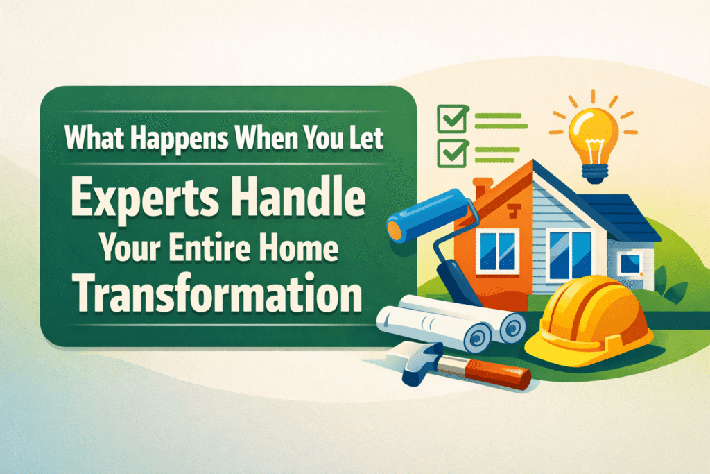 What Happens When You Let Experts Handle Your Entire Home Transformation
