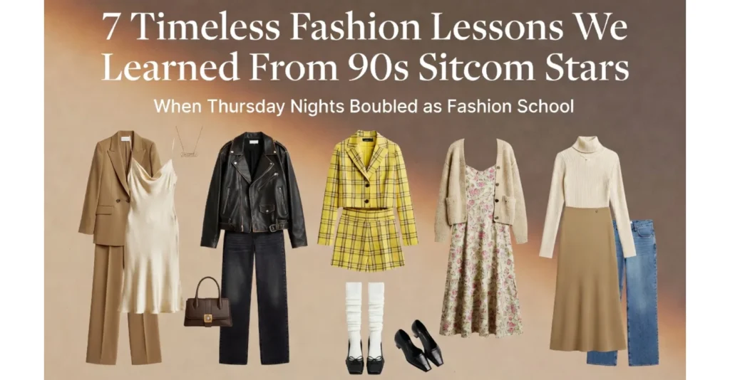 90s Sitcom Stars Fashion