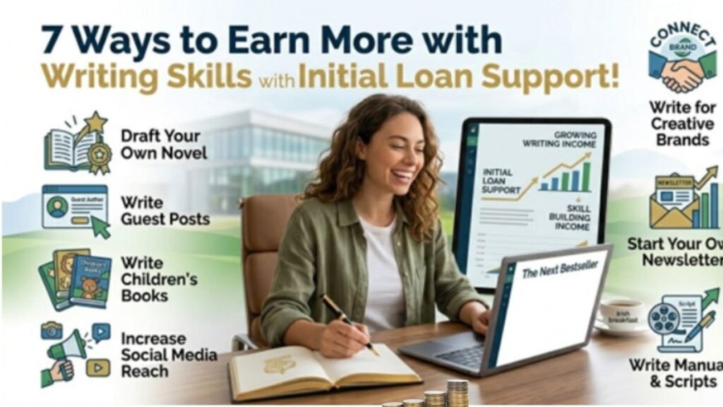 7 Ways to Earn More with Writing Skills with Initial Loan Support (1)