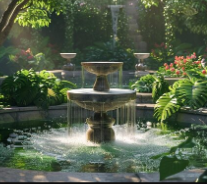 Garden fountains