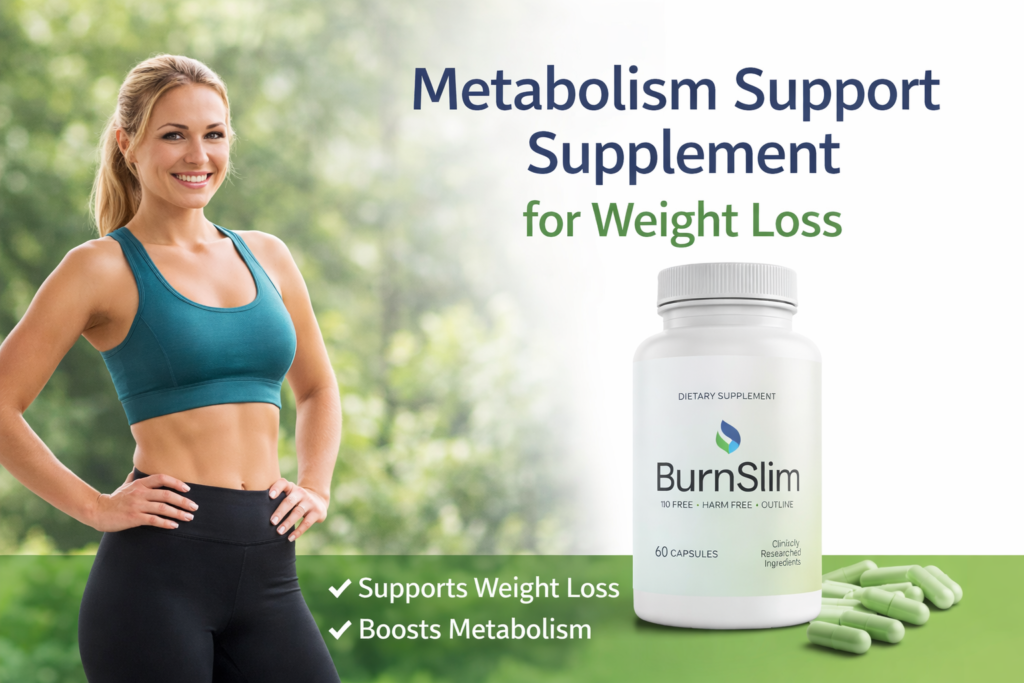 Burn Slim Metabolism Support Supplement for Weight Loss Burn Slim