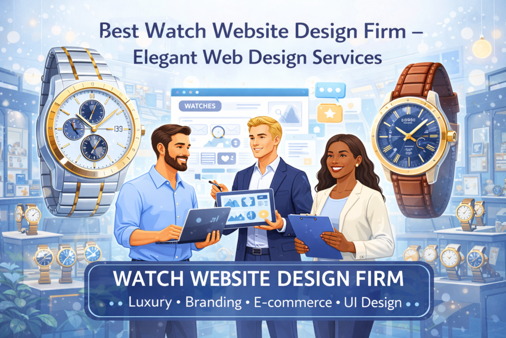 Best Watch Website Design Firm – Elegant Web Design Services
