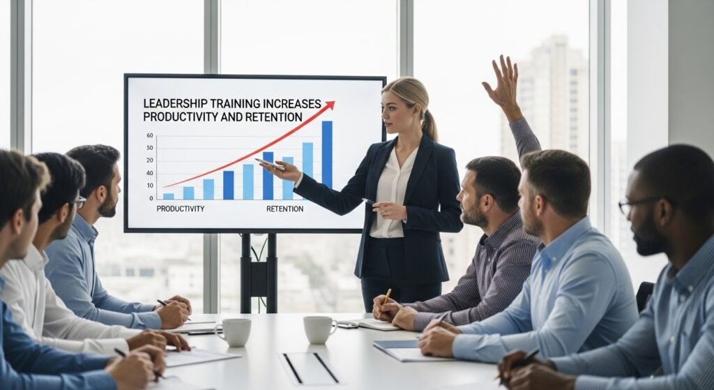 How Leadership Training Increases Productivity and Retention Leadership Training Increases Productivity and Retention