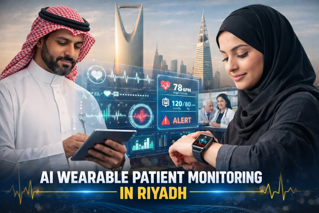 AI wearable patient monitoring in Riyadh