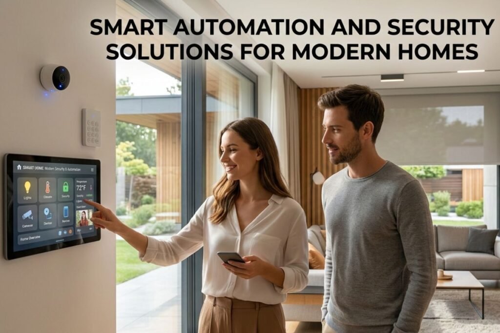 Smart Automation and Security Solutions for Modern Homes