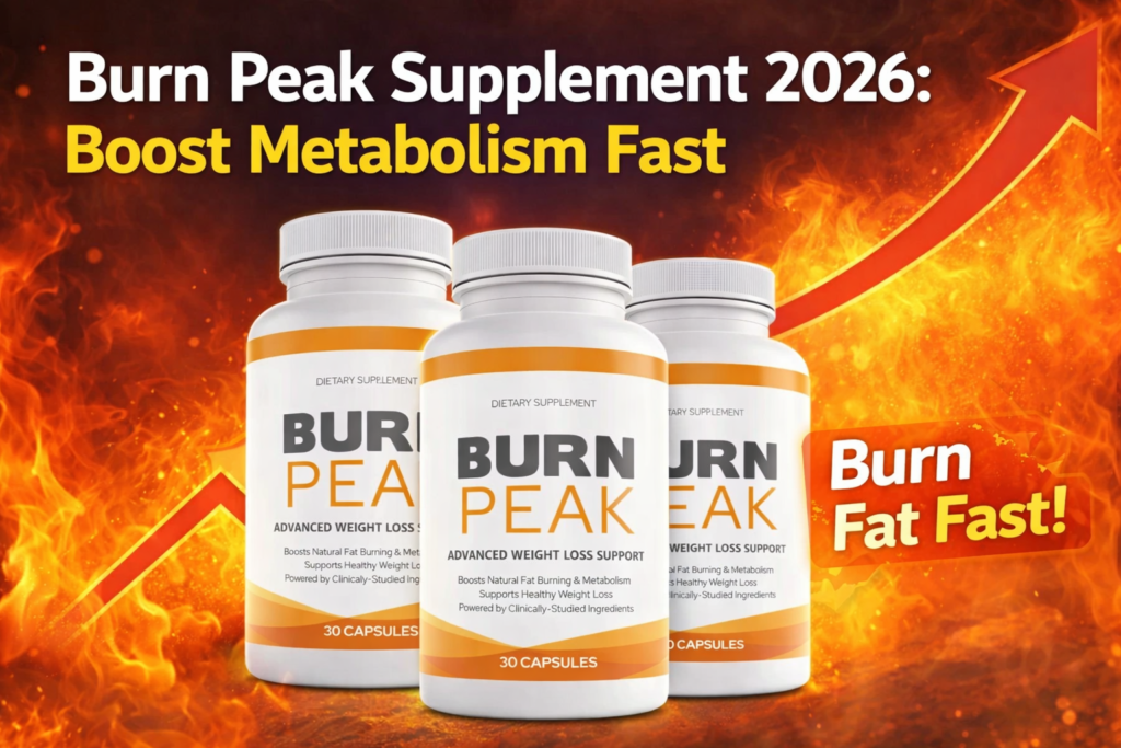 Burn Peak Supplement 2026: Boost Metabolism Fast