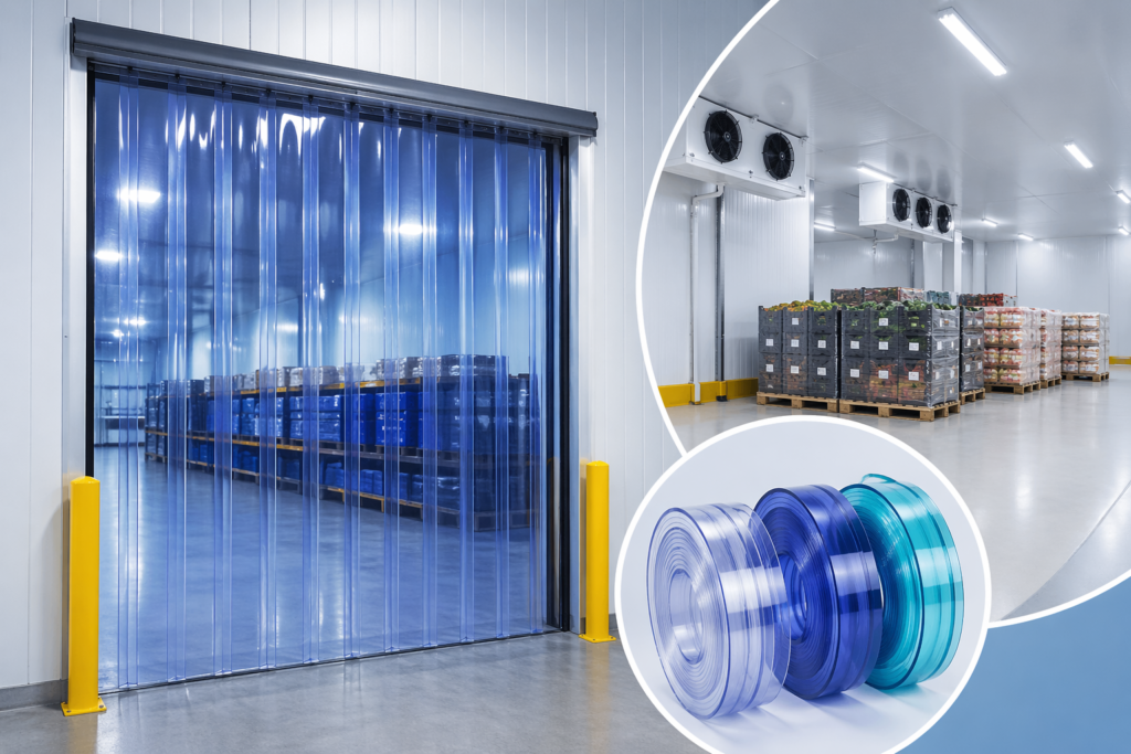 Industrial Success Starts with the Right Cold Room PVC Strip Curtain Manufacturer