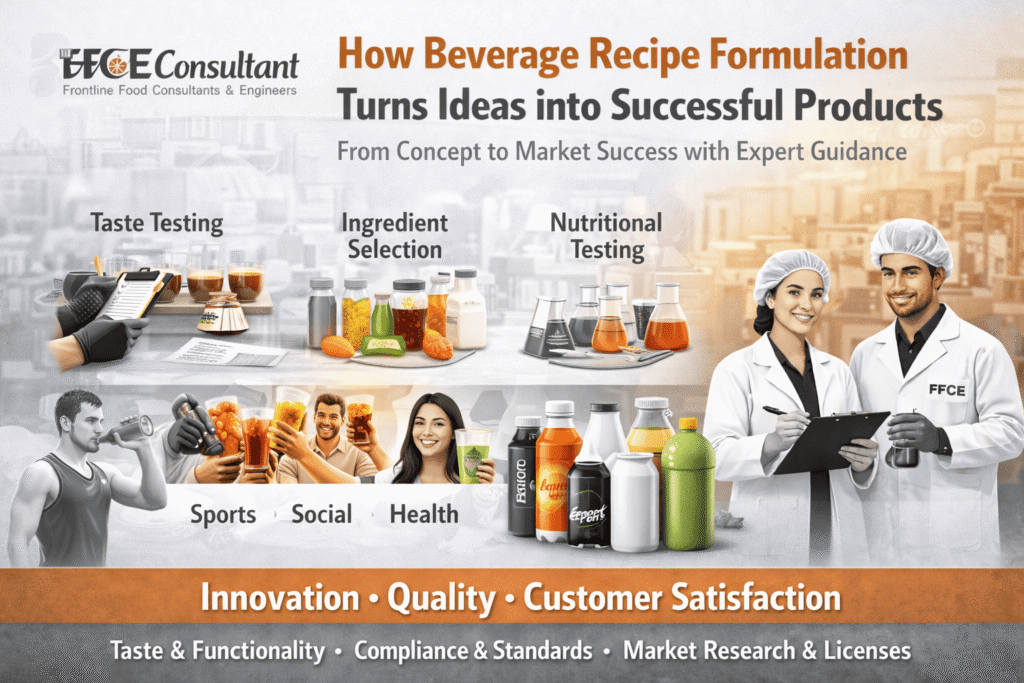 How Beverage Recipe Formulation Turns Ideas into Successful Products