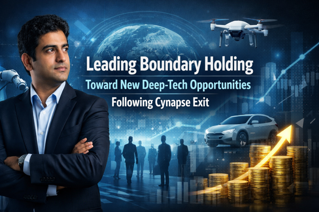 Rajat Khare Leads Boundary Holding Toward New Deep-Tech Opportunities Following Cynapse Exit Rajat Khare Leads Boundary Holding Following Cynapse Exit