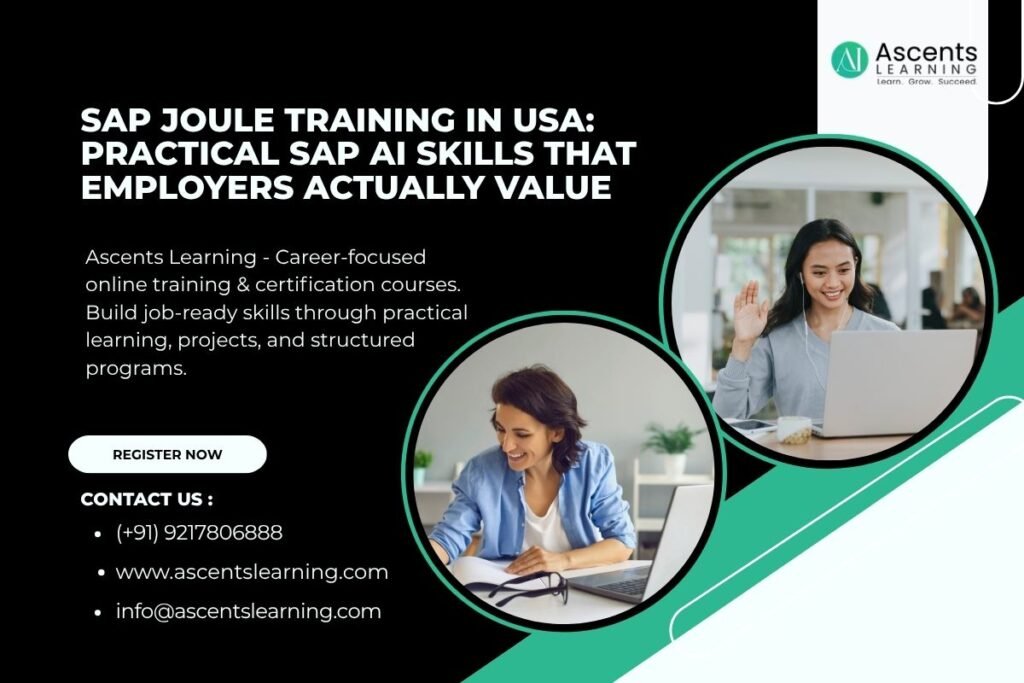 SAP Joule Training in USA: Practical SAP AI Skills That Employers Actually Value SAP Joule Training in USA,SAP Joule Training in UAE
