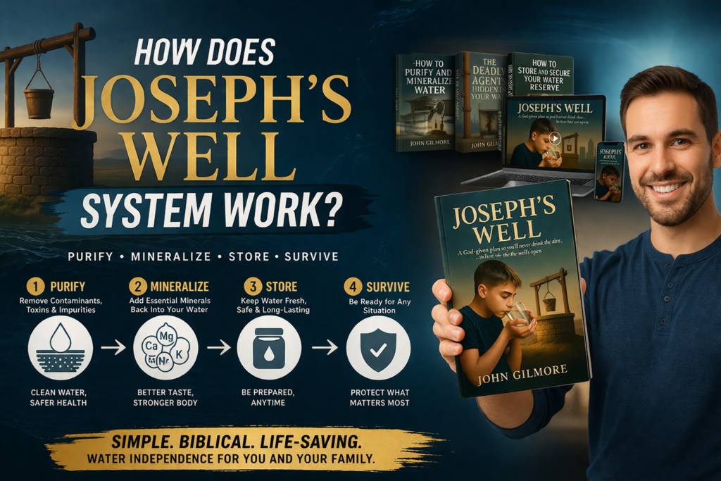 Joseph’s Well – Simple Water Independence for Every Household Joseph’s Well System
