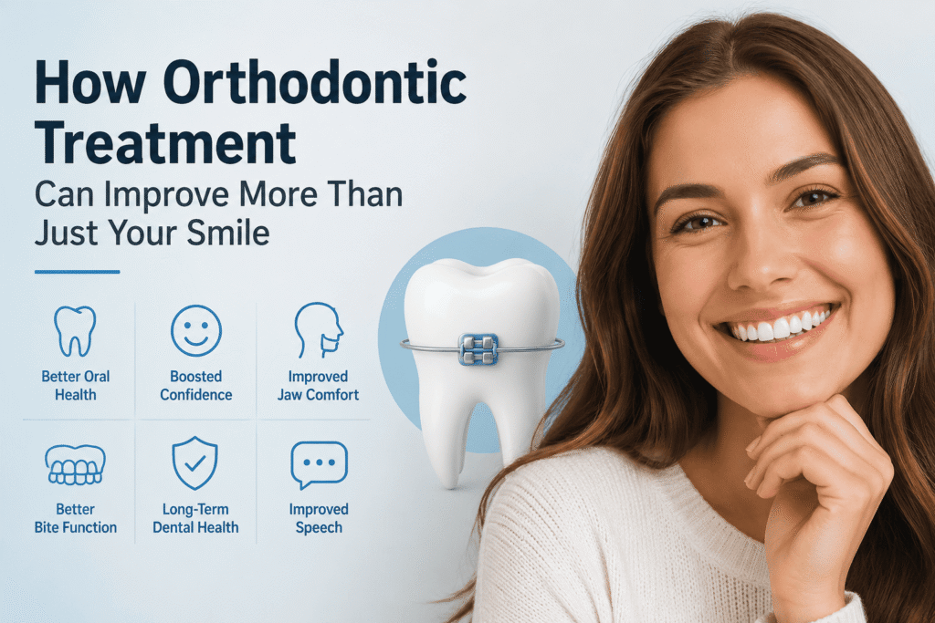 How Orthodontic Treatment Can Improve More Than Just Your Smile
