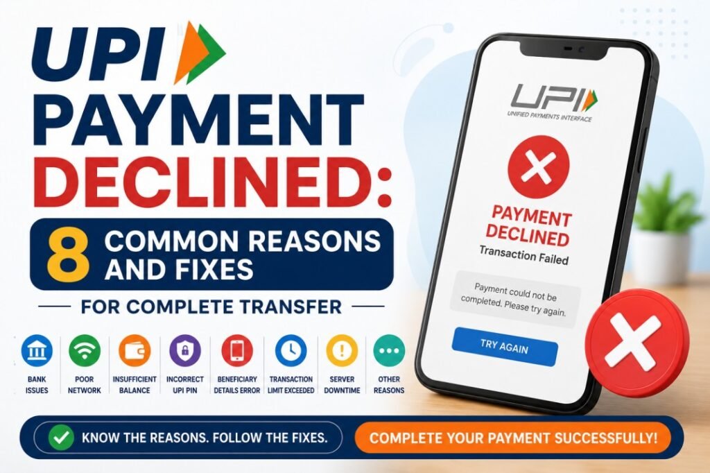 UPI Payment Declined