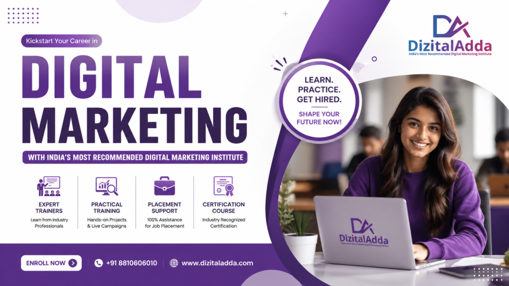 Best Digital Marketing Institute in Delhi With Placement: What Actually Matters in 2026? best digital marketing institute in Delhi with placement